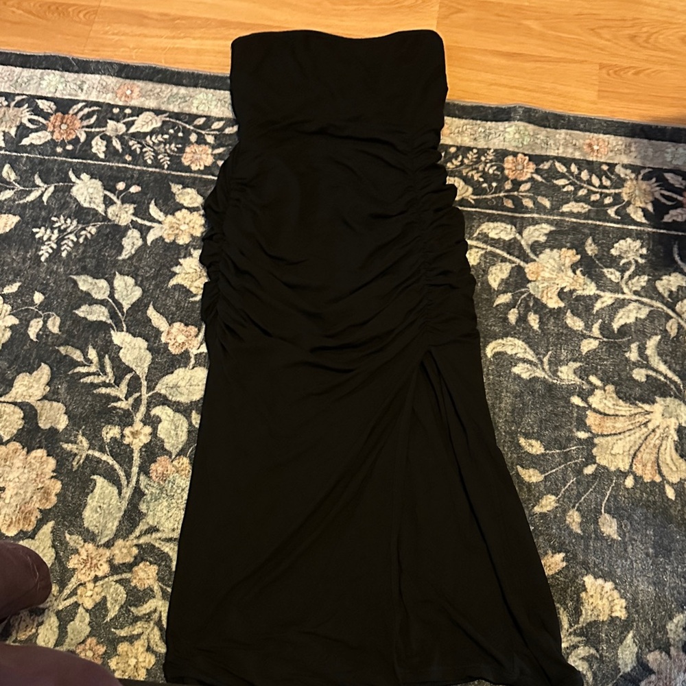 Klassy Network Strapless Midi Dress